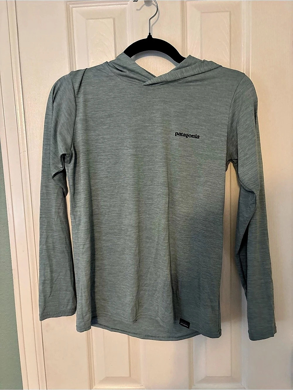 Patagonia Capilene Cool Daily Hoodie Sage Green Size XS Like New